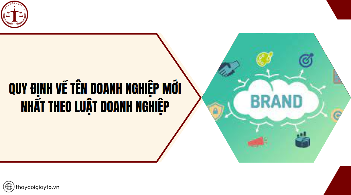 Quy định về tên doanh nghiệp mới nhất theo Luật Doanh nghiệp