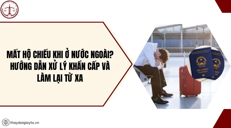 Mất hộ chiếu khi ở nước ngoài? Hướng dẫn xử lý khẩn cấp và làm lại từ xa