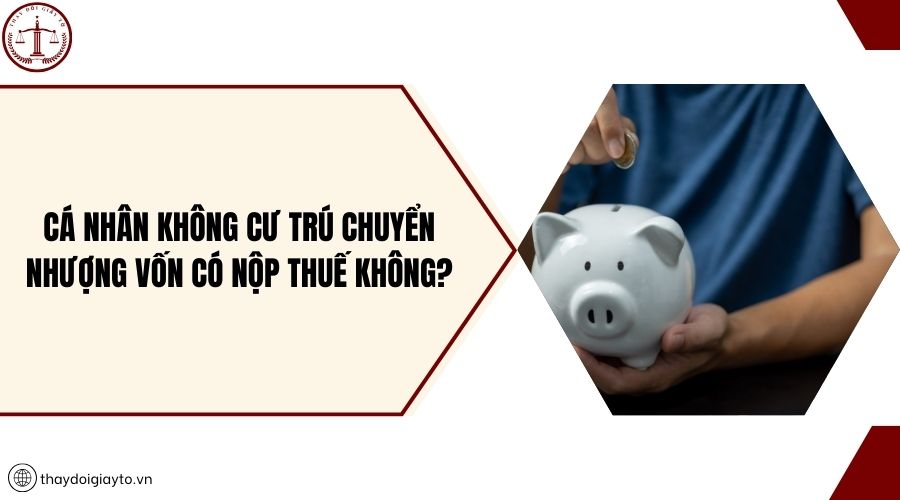 Cá nhân không cư trú chuyển nhượng vốn có nộp thuế không?