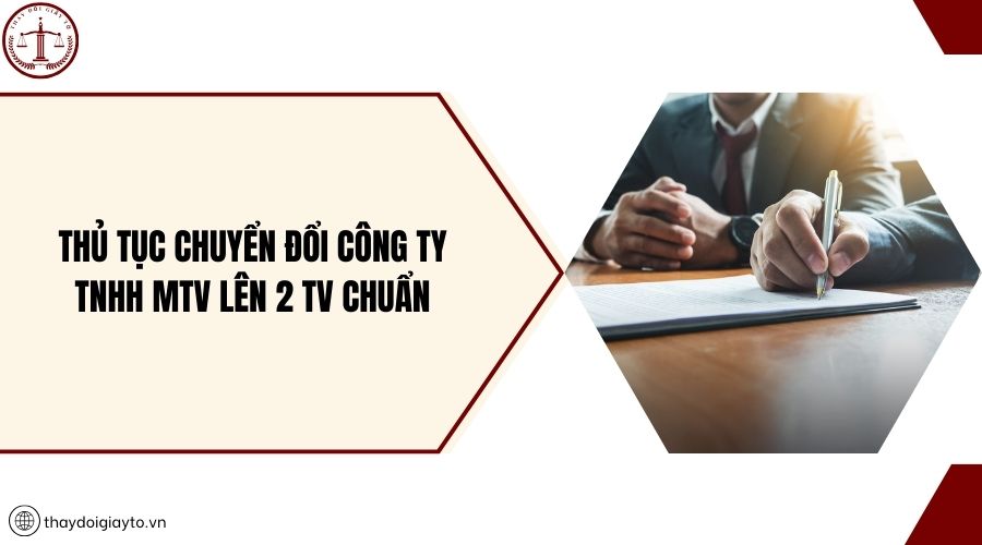 Thủ tục chuyển đổi công ty TNHH MTV lên 2 TV chuẩn